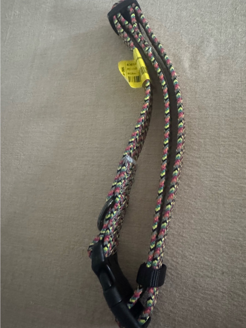 Woven Multicolor Rope Dog Leash
